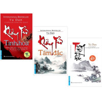 Sách - Combo Khổng Tử Tinh Hoa + Khổng Tử Tâm Đắc + Trang Tử Tâm Đắc -FNB