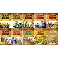 Sách - Combo Lịch sử Việt Nam bằng tranh - Bộ mỏng - Tập 31-40