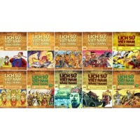 Sách- Combo Lịch sử Việt Nam bằng tranh - Bộ mỏng - Tập 21-30