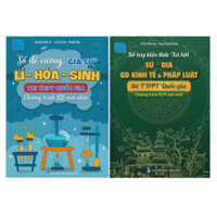 Sách - Combo lớp 12 theo chương trình mới: Sổ tay Sử - Địa - GD Kinh tế & Pháp luật và Sổ ĐC "gia sư" Lí - Hóa - Sinh