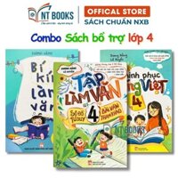 Sách - COMBO LỚP 4: Tập Làm Văn + Chinh Phục Tiếng Việt + Bí Kíp Làm Văn - Sách bổ trợ - 
NXB Phụ Nữ