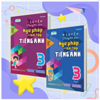Sách - Combo Luyện chuyên sâu ngữ pháp và bài tập tiếng anh 3 (Global) (2 Tập)