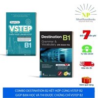 Sách - Combo Luyện thi chứng chỉ Tiếng Anh trình độ B1 - Destination B1 + VSTEP B1