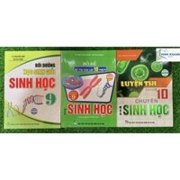 Sách -Combo Luyện Thi Vào Lớp 10 Chuyên Môn Sinh Học + Bồi Dưỡng Học Sinh Giỏi Sinh Học 9 + bộ đề ôn thi vào lớp 10 (HA2