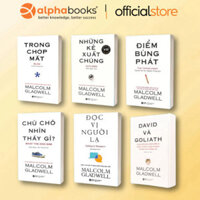 Sách - Combo Malcolm: Trong Chớp Mắt+ Kẻ Xuất Chúng+ Điểm Bùng Phát+ Chú Chó Thấy Gì+ Đọc Vị Người Lạ+ David & Goliath -