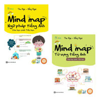 Sách - Combo Mind Map Ngữ Pháp - Từ Vựng Tiếng Anh Cho Học Sinh Tiểu Học Lẻ tùy chọn