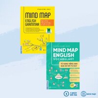 Sách - Combo Mindmap English Grammar - Ngữ Pháp Tiếng Anh Bằng Sơ Đồ Tư Duy + Mind Map English Vocabulary (2 Cuốn) - MC