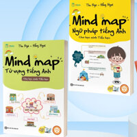 Sách - Combo Mindmap Ngữ pháp tiếng anh và Mindmap Từ vựng cho học sinh tiểu học(combo, lẻ, tùy chọn)