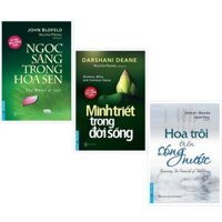 Sách - Combo Ngọc Sáng Trong Hoa Sen + Minh Triết Trong Đời Sống + Hoa Trôi Trên Sóng Nước
