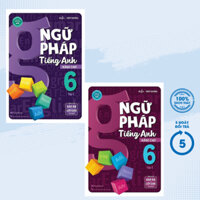 Sách - Combo Ngữ Pháp Tiếng Anh Nâng Cao Lớp 6 - (Biên Soạn Theo Chương Trình GDPT Mới) (Bộ 2 Cuốn) - MEGABOOK