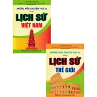 SÁCH - combo những mẩu chuyện thú vị trong lịch sử việt nam & thế giới (bộ 2 cuốn) HA