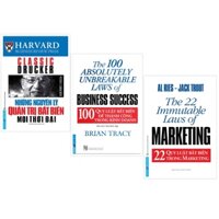 Sách - Combo Những Nguyên Lý Quản Trị Bất Biến + 100 Quy Luật Bất Biến + 22 Quy Luật Bất Biến Trong Marketing0