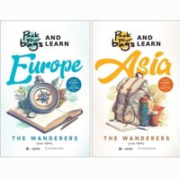 Sách - Combo Pack Your Bags And Learn Asia + Europe (Bộ 2 Cuốn) - ZEN