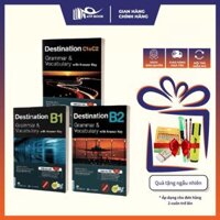 Sách - Combo Sách Destination - Grammar And Vocabulary with Answer Key - B1 + B2 + C1 And C2 (Bộ 3 Cuốn)