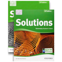 Sách - Combo Solutions Elementary ST Và WB 2nd
