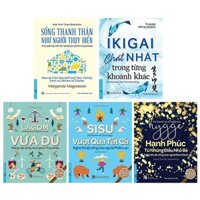 Sách Combo Sống Thanh Thản Như Người Thụy Điển + Ikigai + Lagom + Sisu + Hygge - First News - Bản Quyền