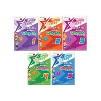 Sách - Combo Super Test - Đề kiểm tra nhanh Tiếng Anh lớp 1-2-3-4-5 (Bộ 5 cuốn) - MEGA