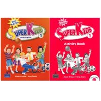 Sách - Combo SuperKids 1 New Edition (bộ 2 cuốn+CD)