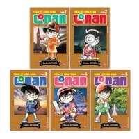 Sách - Combo Thám tử lừng danh Conan (Tập 1-5) (bản nâng cấp) - NXB Kim Đồng