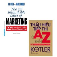 Sách - Combo Thấu Hiểu Tiếp Thị Từ A Đến Z + 22 Quy Luật Bất Biến Trong Marketing