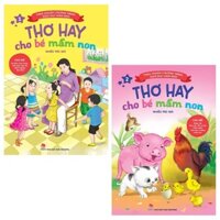 Sách Combo Thơ Hay Cho Bé Mầm Non - Tập 1 Và 2 (Bộ 2 Tập)