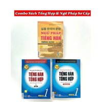 Sách - Combo Tiếng Hàn Tổng Hơp Dành Cho Người Việt Nam Sơ Cấp 1 Và Ngữ Pháp Thông Dụng Sơ Cấp