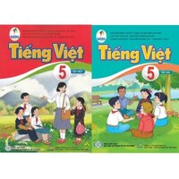 Sách - Combo Tiếng Việt lớp 5  Sách Giáo Khoa Và Bài Tập Kèm Set Thời Khoá Biểu Và Nhãn Vở - Cánh Diều