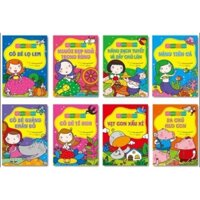 Sách - Combo Tô màu cổ tích (8 cuốn)