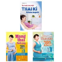 Sách: Combo Tri Thức Cho Một Thai Kì Khỏe Mạnh + Hành Trình Thai Giáo (TB) + Mang Thai Thành Công