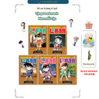 Sách Combo truyện Thám Tử Lừng Danh Conan (Tập 1 - 5) - Bản Nâng Cấp