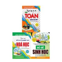 Sách - Combo Tuyển Tập Đề Thi THPT Môn Toán - Hóa - Sinh (Cấu Trúc Đề Thi Năm 2025) (Bộ 3 Cuốn) - HA