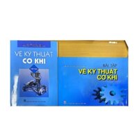 Sách - Combo Vẽ kỹ thuật cơ khí tập 2 + bài tập (DN)
