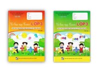 Sách - Combo Vở Bài Tập Toán Lớp 3 - Tập 1  2  Cánh Diều