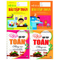Sách - Combo Vở Bài Tập Toán Cơ Bản & Nâng Cao Lớp 2 (Bám Sát SGK Kết Nối Tri Thức Với Cuộc Sống) (Bộ 4 Cuốn)
