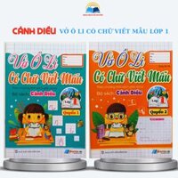 Sách - Combo vở ô li có chữ viết mẫu lớp 1 - Theo chương trình sách giáo khoa cánh diều - Trọn bộ