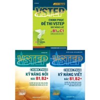 Sách - Combo VSTEP - Chinh Phục Kỹ Năng Nói - Viết Và Luyện Đề Thi Bậc B1-C1 (Bộ 3 Cuốn) - MEGA