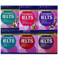 Sách Complete IELTS 4-5, 5-6.5, 6.5-7.5 (students + workbook) Kèm Audio ( bản đen trắng )