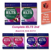 Sách - Complete IELTS - Bands 4 đến 7.5 - bản in màu tặng audio, đáp án, CD Room