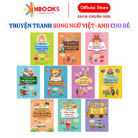 Sách Cùng Con Trưởng Thành Bộ 10 Cuốn Truyện Tranh Song Ngữ Việt - Anh Cho Bé (Cho bé từ 3 - 9 tuổi)