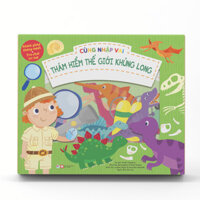 Sách - Cùng Nhập Vai ghép hình: Thám Hiểm Thế Giới Khủng Long (tv)