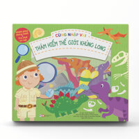 Sách - Cùng Nhập Vai ghép hình: Thám Hiểm Thế Giới Khủng Long (tv)