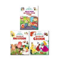 Sách - Cuốn Sách Đầu Tiên Của Tớ: Rèn kĩ năng an toàn và tự vệ cho trẻ + Truyện Cổ Grimm + Truyện Cổ Andersen Minh Long