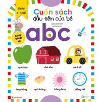 Sách - Cuốn sách đầu tiên của bé ABC (bìa cứng)