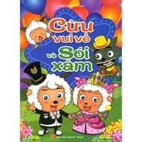 Sách - Cừu vui vẻ và Sói xám( Tranh màu)
