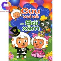 Sách - Cừu vui vẻ và Sói xám(Tranh màu)