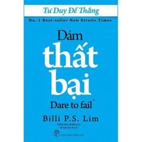 Sách - Dám thất bại  bìa mềm