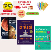 Sách - Đàn ông sao hỏa đàn bà sao kim + Cuốn Sách Hoàn Hảo Về Ngôn Ngữ Cơ Thể + Cơ thể 4 giờ