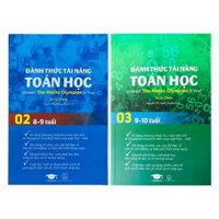 Sách Đánh Thức Tài Năng Toán Học 2 và 3  8 - 10 tuổi  - Sách Song Ngữ  Việt  Anh Giúp Trẻ Vừa Học Toán Vừa Ôn Luyện Tiếng Anh Theo Chương Trình Singapore, Sách Toán Lớp 2, Lớp 3, Lớp 4 - Á Châu Books, Bìa Cứng, In Màu