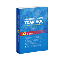 Sách Đánh thức tài năng toán học 2 Sách toán lớp 2 lớp 3 Bìa mềm - Á Châu Books ( 8 - 9 tuổi )