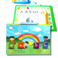 Sách Điện Tử Thông Minh Song Ngữ Cho Bé, Bảng Chữ Cái, Sách Nói Anh Việt Mẫu Mới Học Tiếng Anh
